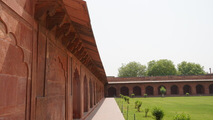 Fototapeta premium Taj Mahal complex , Taj Mahal is famous for Own beauty and one of the wonders of the world.