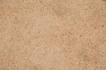 A closeup horizontal image of sand grain background dirt texture. 
