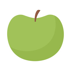 green apple illustration