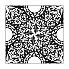 Mandala seamless pattern floral ornament.