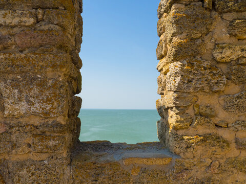 Premium Photo  Akkerman fortress medieval castle near the sea stronghold  in ukraine ruins of the citadel of the bilhoroddnistrovskyi fortress  ukraine one of the largest fortresses in eastern europe