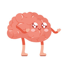 cute brain design