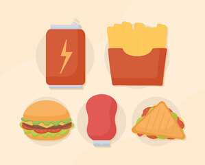 five fast foods