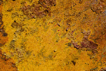 Rusted orange color iron texture for background. rusted metal surface