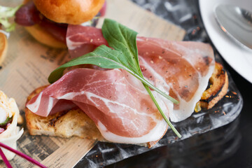 プロシュートのカナッペ