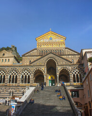 Cathedral of Saint Andrew (Duomo di San Andreas) in Amalfi, Italy