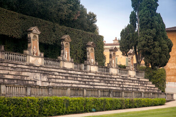 Italia, Toscana, Firenze, il giardino di Boboli.