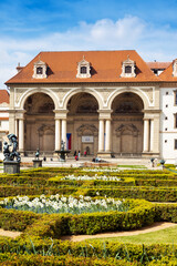 Valdstejn (Wallenstein) Garden and palace, Lesser Town (UNESCO), Prague, Czech republic, Europe -...