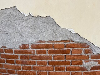 Old wall in Verona, Italy