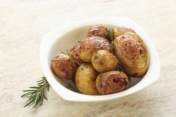 Roasted baby potato with rosemary