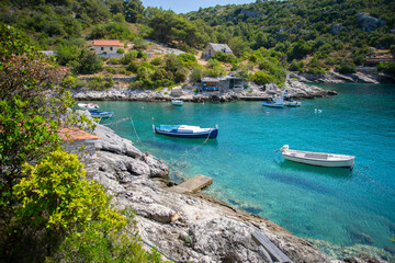 One of Solta island in Croatia bays