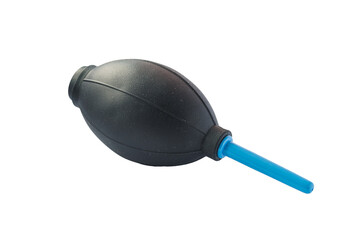 Air pear blow off dust Isolated on white background