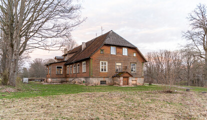 Obraz premium manor in estonia