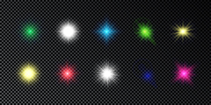 Light effect of lens flare
