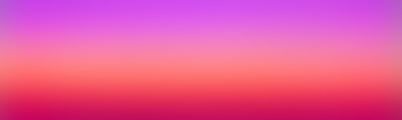 Wide colorful vibrant defocused horizontal banner fuchsia purple. Pure banner template orchid purple.