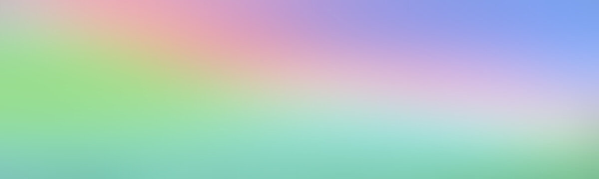 Wide blurred design web site light gray blue. Abstract colorful horizontal degrade gradient light green.