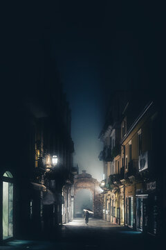 Nebbia a Toarmina