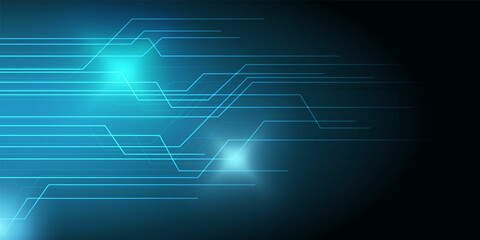Technology abstract background with connection concept.