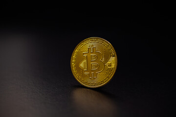 Cryptocurrency Bitcoin. The coin of the future.