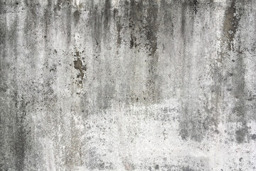 Fototapeta premium Old concrete white-black-gray wall textures for background with cracks textures,Abstract background 