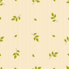 Leaves seamless pattern 
