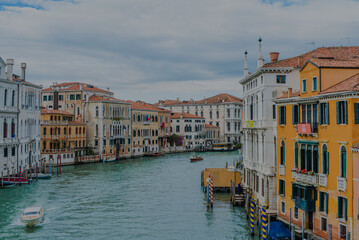Fototapeta na wymiar Canal streets in Venice, Venezia, Italy