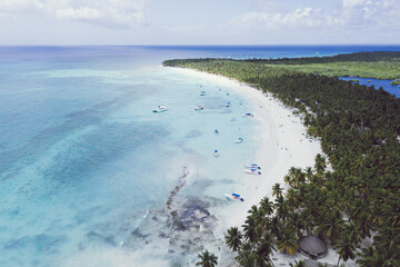 Tropical carribbean beach