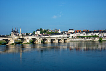 Frankreich - Blois - Brücke Jaques Gabriel