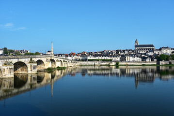 Frankreich - Blois - Brücke Jaques Gabriel