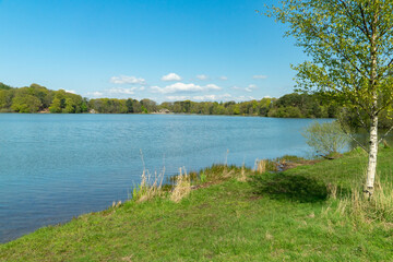 Talkin Tarn near Brampton in Cumbria, UK

