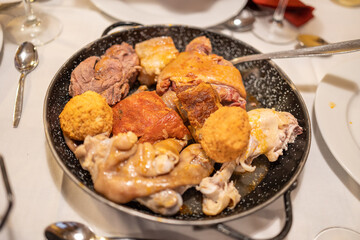 Cooked Maragato from Astorga in Castilla León