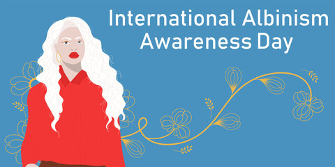 International Albinism Awareness Day.
