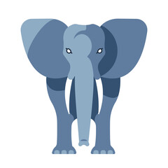 elephant - mammal - africa - animal - Icon - frontal