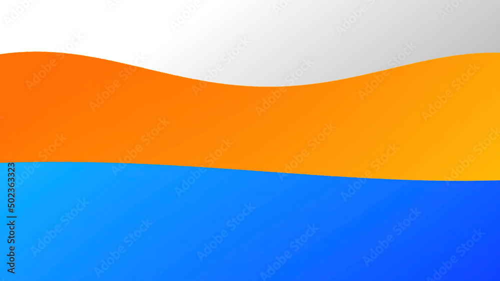 Poster bright cartoon wavy background, seamless loop. motion. abstract dynamically flowing simple curving s