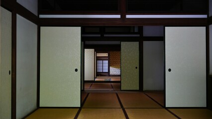 日本　和室　古民家　建築　空間