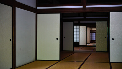 日本　和室　古民家　建築　空間