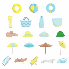 beach accessories set