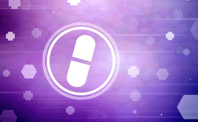 2d rendering healthcare medical tablets 
