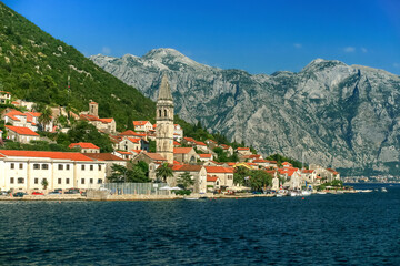 Naklejka na ściany i meble Bay of Kotor, Montenegro