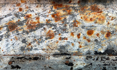 metal texture with scratch and crack, rust wall