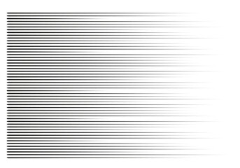  Design element, motion effect signs. Speed lines. Black lines on white background. Vector illustration.