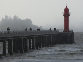 temp&ecirc;te vent digue boulogne sur mer les hauts de france