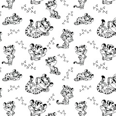 tiger cub pattern