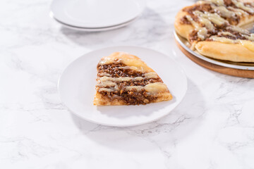 Cinnamon Dessert Pizza