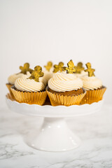 Gingerbread cupcakes
