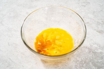 Chocolate cookies with peppermint chips