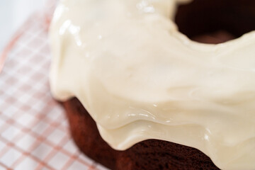 Red velvet bundt cake