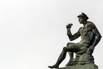 Statue of Mercury in Glasgow, Scotland
