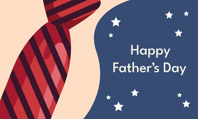 fathers day message with necktie