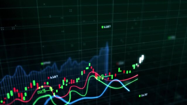 Bitcoin mining concept. Matrix random numbers. Blockchain crypto currency digital encryption. Digital money. Technology global network connections background concept. Bitcoin icon.